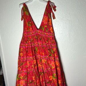 FARM RIO Solar Forest Maxi Dress